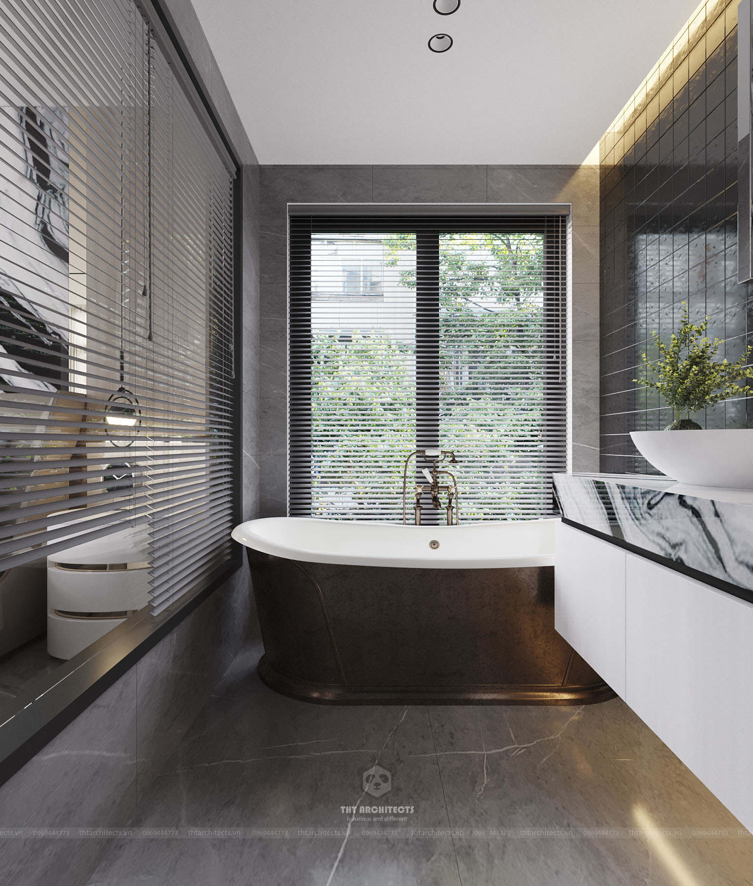 tht architects - Trường villa Bình Thuận - phòng ngủ master 08